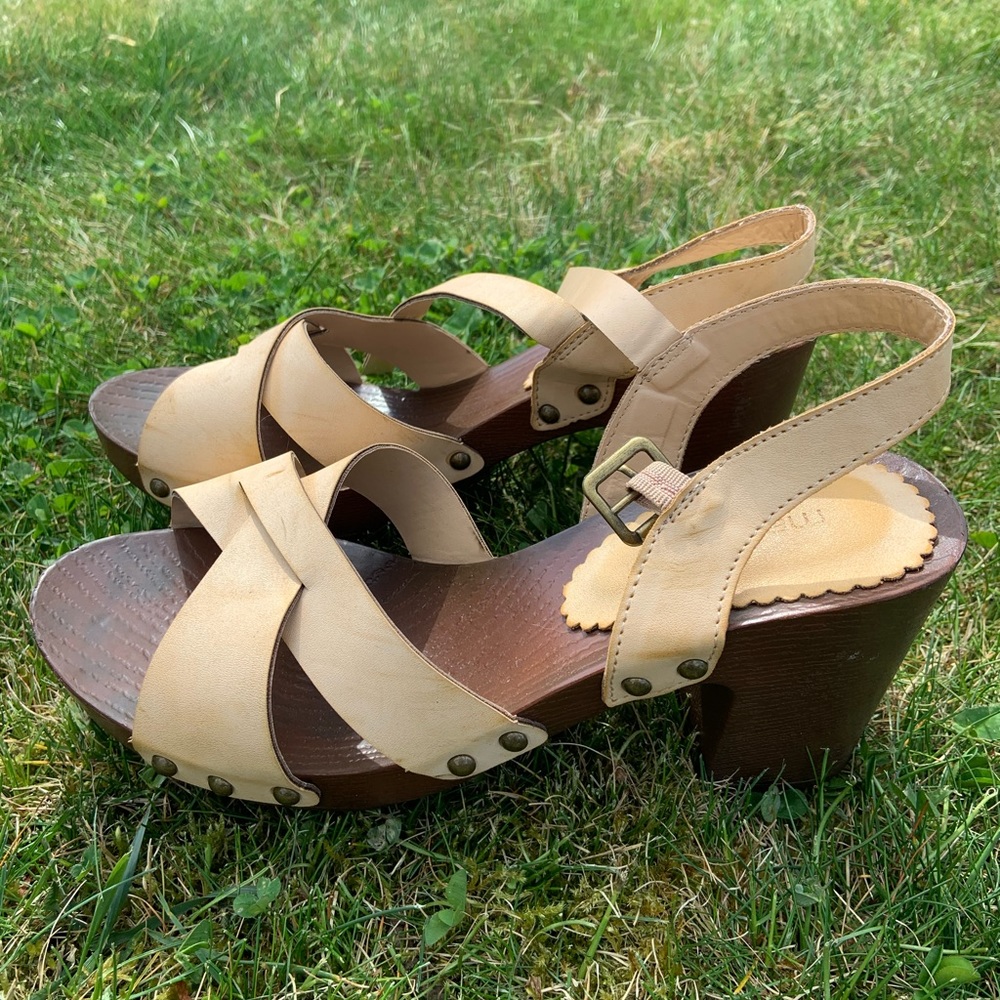 Maurices cute chunky heels 7.5